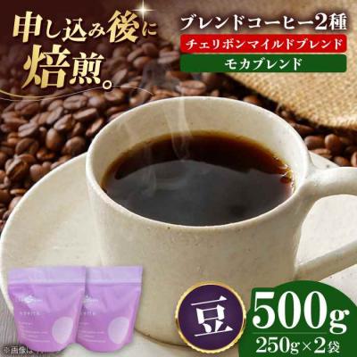 ふるさと納税 大洲市 コーヒー豆 ブレンドコーヒー 2種セットB[AGCU018-2]