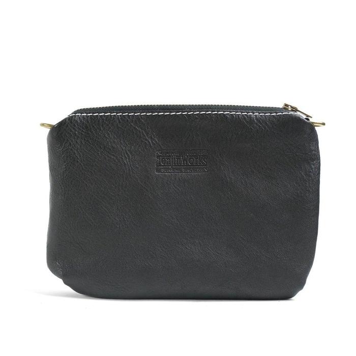 【ふるさと納税】天神ワークス レザーサコッシュSP05【3種類（BLACK/NAVY/COBALT BLUE）の中から選択可能】【かばん ファッション 人気 おすすめ 】 | かばん ファッション 人気 おすすめ 送料無料