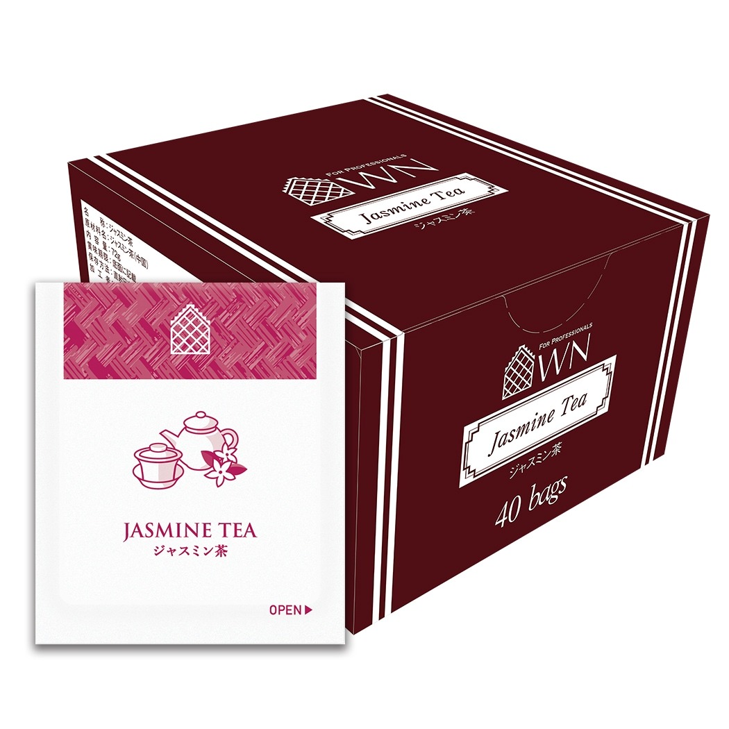 ジャスミン茶 ティーバッグ 40袋×2箱 / 三井農林 / WN （ ホワイトノーブル 紅茶 ） / 緑茶 / ジャスミン / お茶 / 茶 / 静岡県 / 藤枝市
