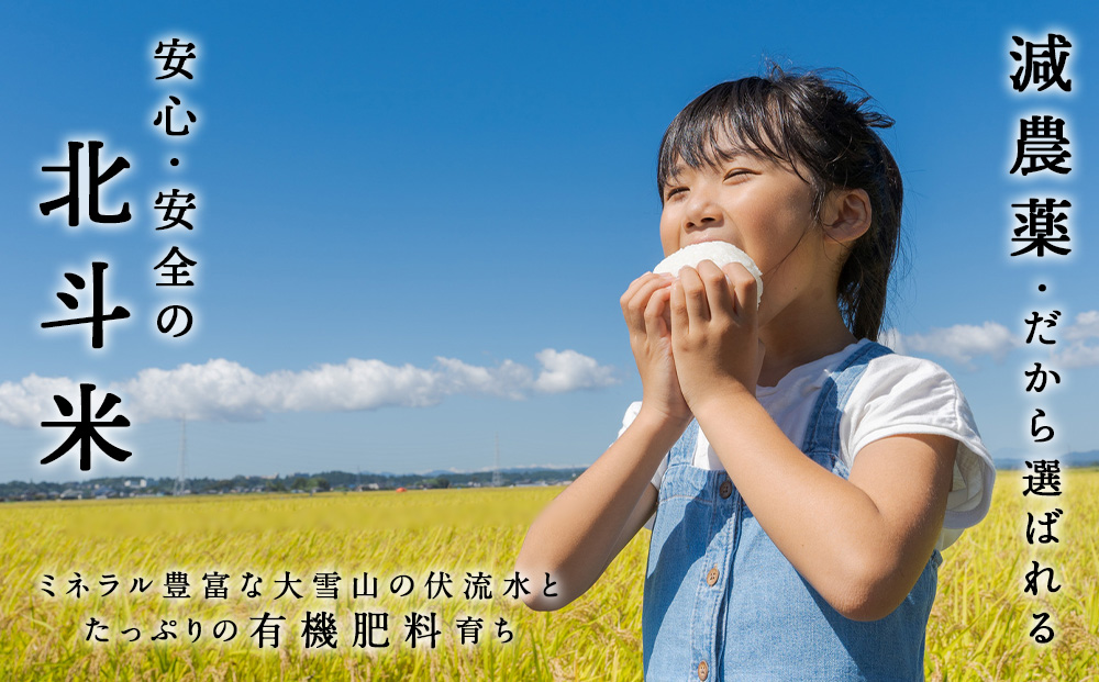 【定期便 6カ月】北斗米ゆきのつや30kg(5kg×6袋) お米 こめ 精米 白米 ごはん ブランド米 国産米 北海道産 東神楽町