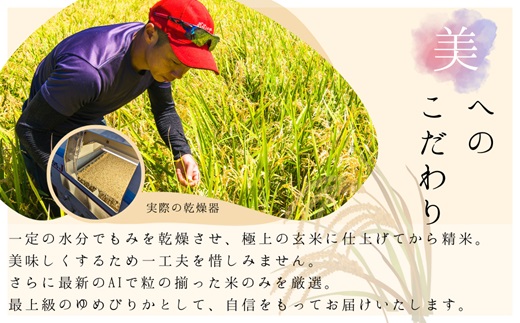 令和6年産 おたる木露ファーム 余市産 ゆめぴりか(精米・玄米) 合計6kg(3kg×2)[ふるさとクリエイト]_Y067-0211