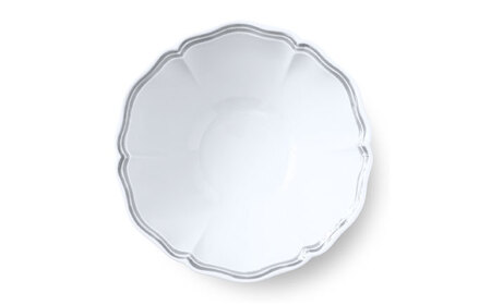 【波佐見焼】ombre de fleur ボウルM melodie gray 2個セット【翔芳窯】[FE500]