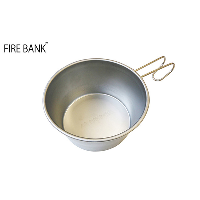 FIRE BANK ロッキーカップ500【2個セット】キャンプ バーベキュー BBQ ソロキャンプ  アウトドア 登山 キャンプ飯 人気 厳選 袋井市 アウトドア用品 キャンプ用品 食器 器 調理器具