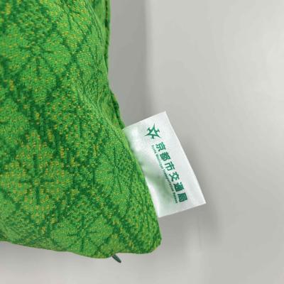 ふるさと納税 京都市 京都市営地下鉄20系車両座席シートモケットクッション|座席シート生地使用 オリジナルクッション 人気 |  | 01