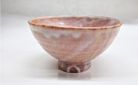 8代佳炎作 萩焼 抹茶茶碗（井戸）