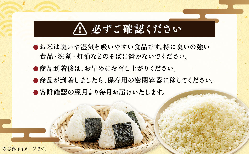 【6回定期便】浦臼産ふっくりんこ 精白米 10kg（5kg×2袋）