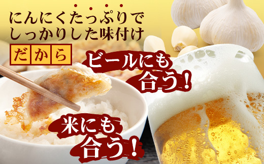佐多の田中肉屋ニンニクたっぷりやみつき餃子 240個（12個入り×20パック） 餃子のタレ3本付き | ギョウザ にんにく スタミナ餃子 大容量 手作り おかず ビールと一緒に 冷凍 産地直送 鹿児島