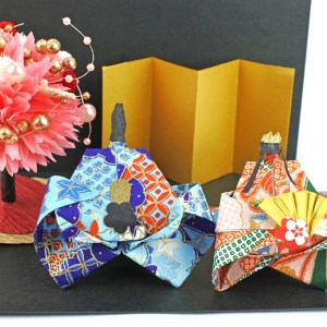 ひなまつり [お雛様と花ぼんぼり] 手作りキット・親子で作れる動画付き【0330】