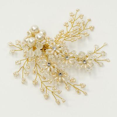 ふるさと納税 和泉市 「舞白」ましろ　パールコサージュ(ホワイト)AN139 |  | 01