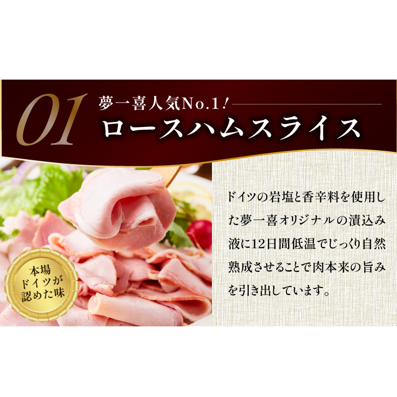 【お試し】熟成ハム・ソーセージ 4種セット【食べ比べ ロースハム スライス ベーコン ウインナー 切り落とし 人気総菜】 G4111_イメージ2