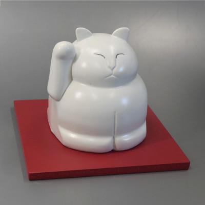 ふるさと納税 諫早市 福を呼ぶ　福ちゃん招き猫