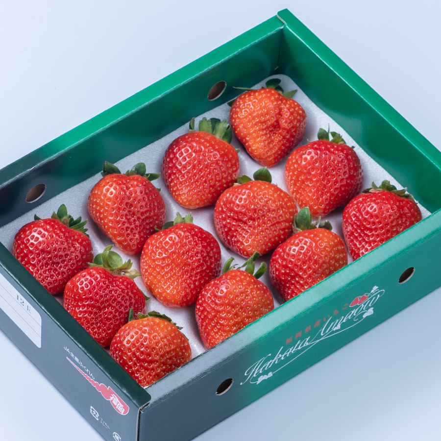 『岩田屋本店・南国フルーツ』エクセレントあまおう9-15粒（三越伊勢丹選定品）