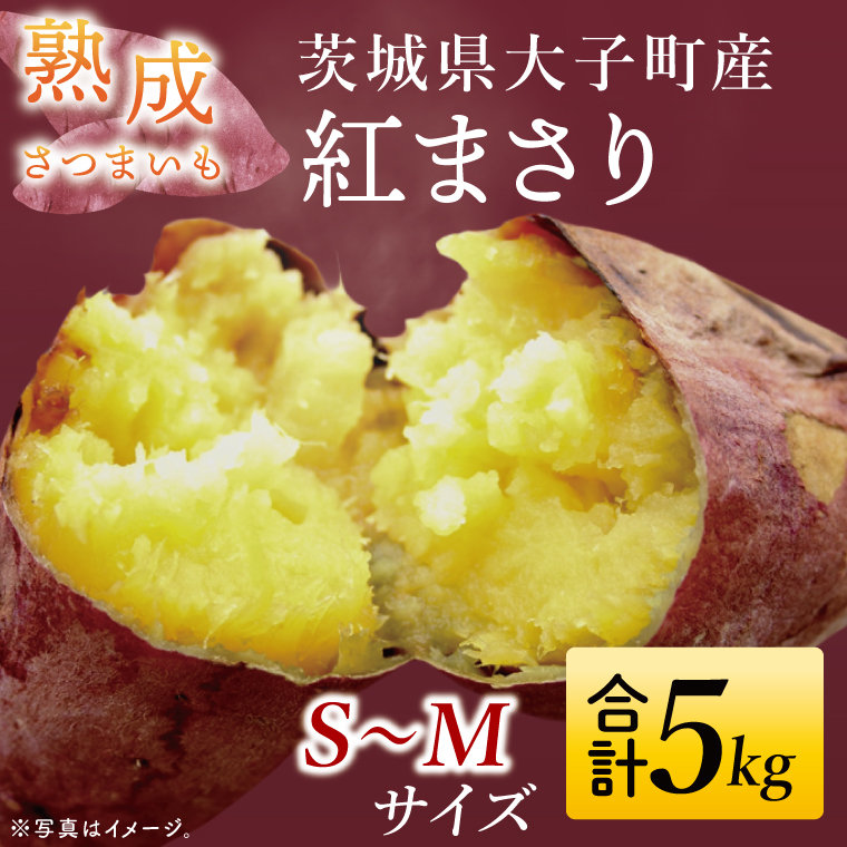 【大子町産】熟成さつまいも べにまさり 5kg｜茨城県 大子町 サツマイモ 紅まさり 芋 甘い ホクホク 野菜 数量限定 （CH006）