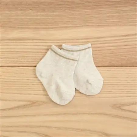 裏返しオーガニックコットンボタニカルダイソックスBABY　3足BOXセット　NSGK23-20_装飾品・工芸品  服飾小物 _【1446596】
