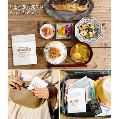 ふるさと納税 瑞穂町 日本の発酵食品からとれた「腸活乳酸菌カプセル」60粒×3袋(1袋:18g)セット |  | 03