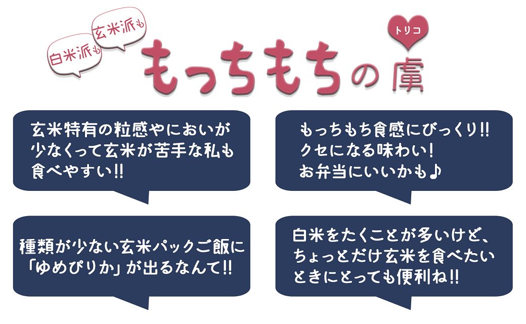 【6回定期便　玄米パックご飯】北海道産ゆめぴりか使用 150g×24個入り やわらかい玄米ごはん レトルト 玄米 パックライス レンジ 保存食 非常食 防災 キャンプ ごはん 玄米 一人暮らし 備蓄 
