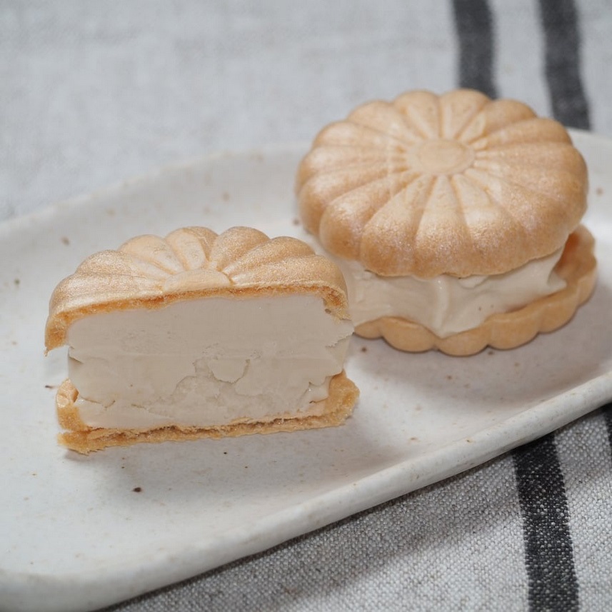 レインボーバードランデヴー　ミルキーvegan最中アイス 8個入　(バニラ、スパイスチョコ、抹茶、味噌）　4種ｘ2個