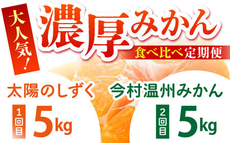 【幻のみかん】みかん食べくらべ定期（太陽のしずく・今村温州みかん）【夢の甘熟みかん タッチ】[HCE003]フルーツ 佐賀みかん 温州みかん 食べ比べ 蜜柑 ミカン