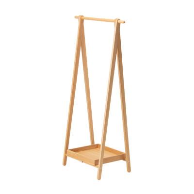 ふるさと納税 旭川市 旭川家具 cosineドレスラックとトレーのセット　北海道タモ_03973【複数個口で配送】