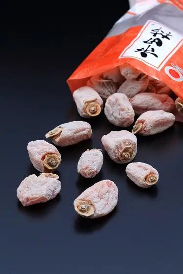 ご家庭用 【南信州産】 市田柿 500ｇバラ×2袋 1月中旬～発送