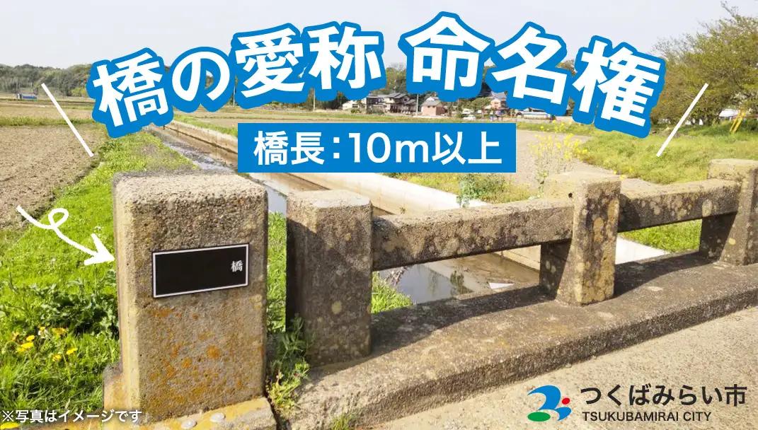つくばみらい市 橋の愛称 命名権 （橋長10m以上）