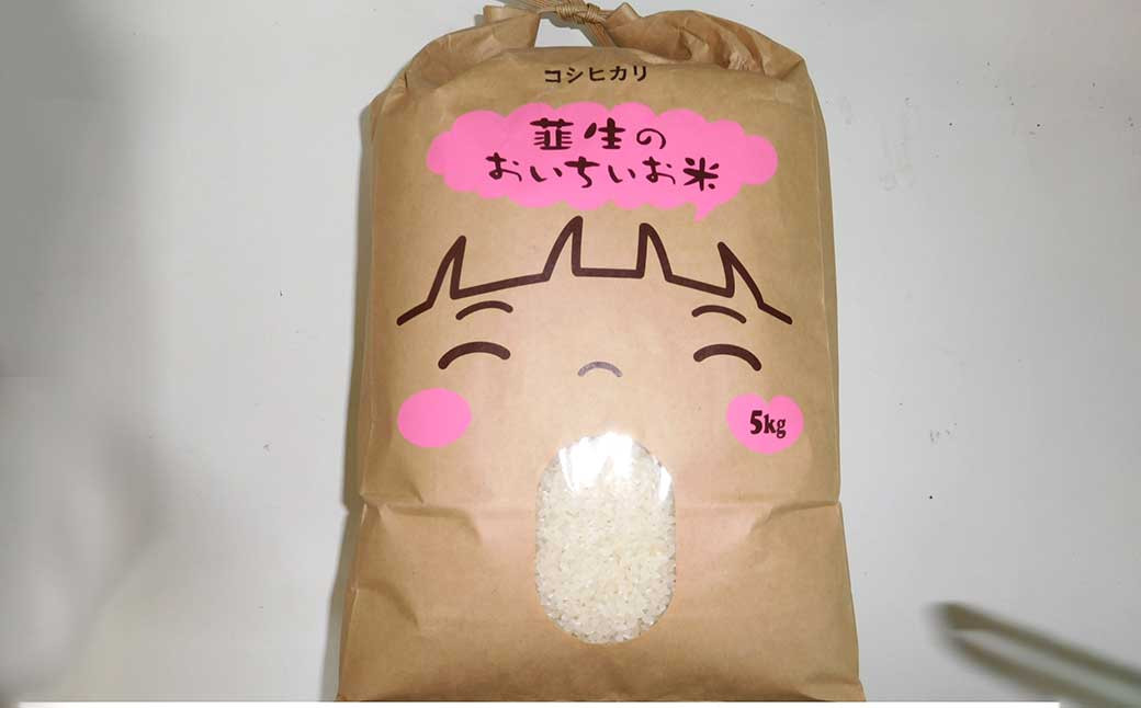 
【令和6年産】米コシヒカリ 韮生米 高知県産 5kg お届け 【2024年9月上旬~2025年１月下旬迄発送】 お米 米 コシヒカリ こしひかり 精米
