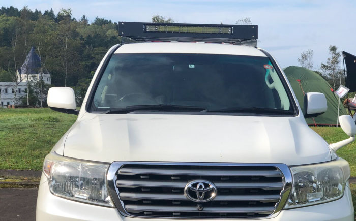 ROS FIELD トヨタ ランドクルーザー200専用 ルーフラック / 車 くるま カー用品 アウトドア レジャー / 恵那市 / ROYAL STAGE [AUEB010]