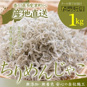 瀬戸内香川県産 ちりめん 1kg【予約受付中：令和8年6月頃より発送】【A-133】