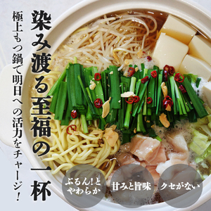もつ鍋 1人前 醤油もつ鍋 JSE