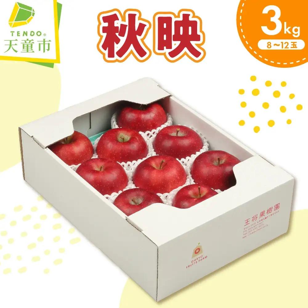 りんご ( 秋映 ) 3kg フルーツ 果物 山形 リンゴ