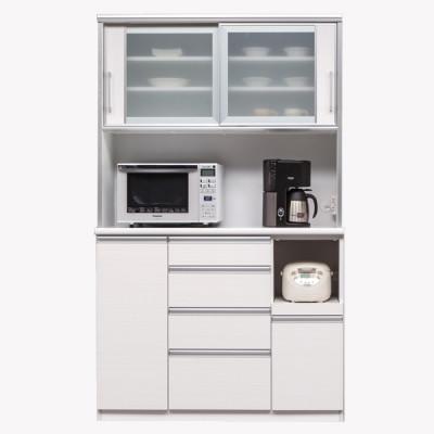 ふるさと納税 大川市 カプリス 幅約120cm 食器棚キッチンボード ホワイト・キングウッド・ブラックの3色対応 |  | 02