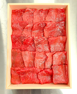 【寛閑観】近江牛厳選『赤身』焼肉用　350g【冷蔵】【FR14SM】