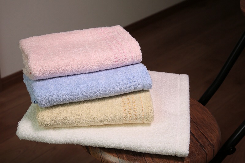 005A001 こだわりのオーガニックタオル4枚セット（バス1枚＆フェイス3枚）