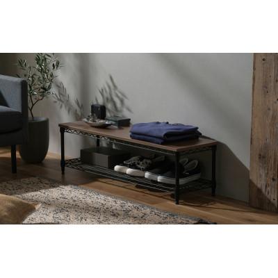 ふるさと納税 大河原町 カラーメタルラック ローボード CML-10302 ブラック アイリスオーヤマ[53753288] |  | 02