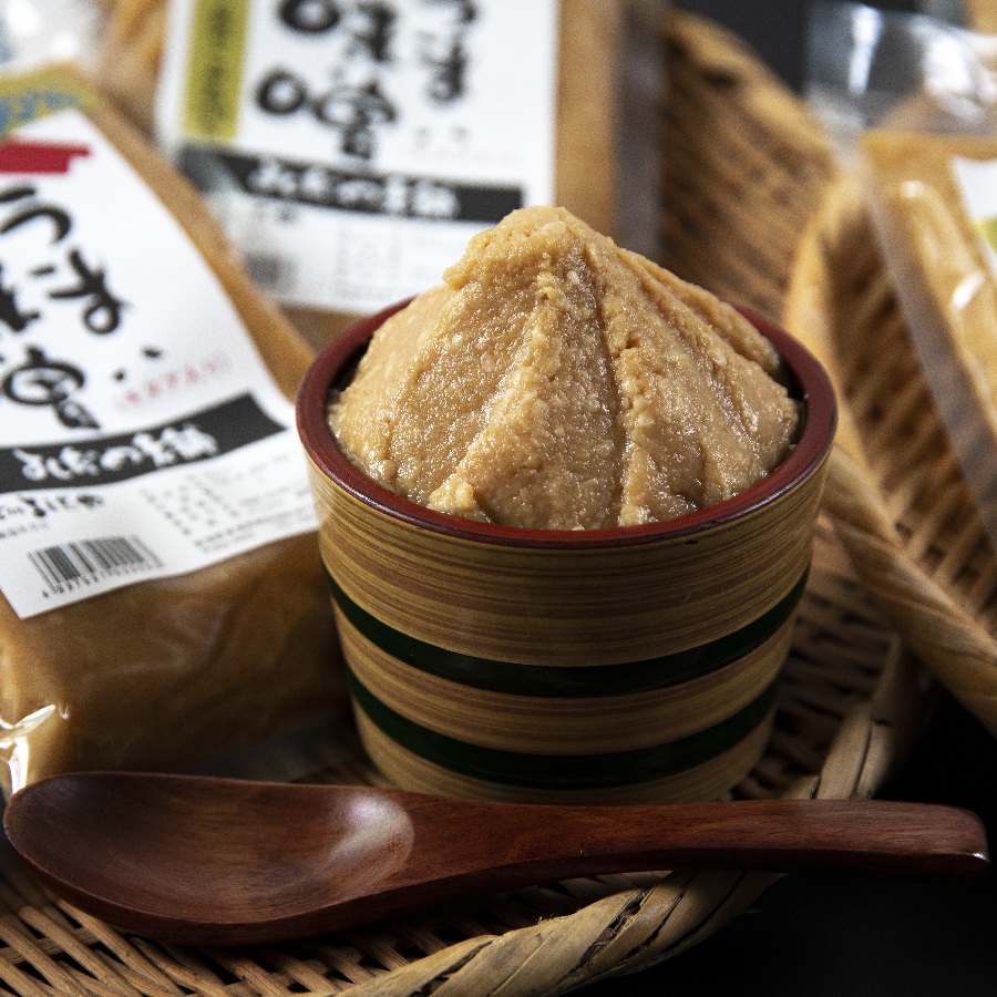 ＜よしだや＞天然醸造こだわりの自家製みそ 『あやこがね味噌/とよまさり味噌』詰合せ