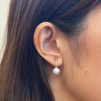 ふるさと納税 天草市 8-8.5mm あこや真珠 スタッド イヤリング SV925(シルバー)※ブラ_S085-366 |  | 03