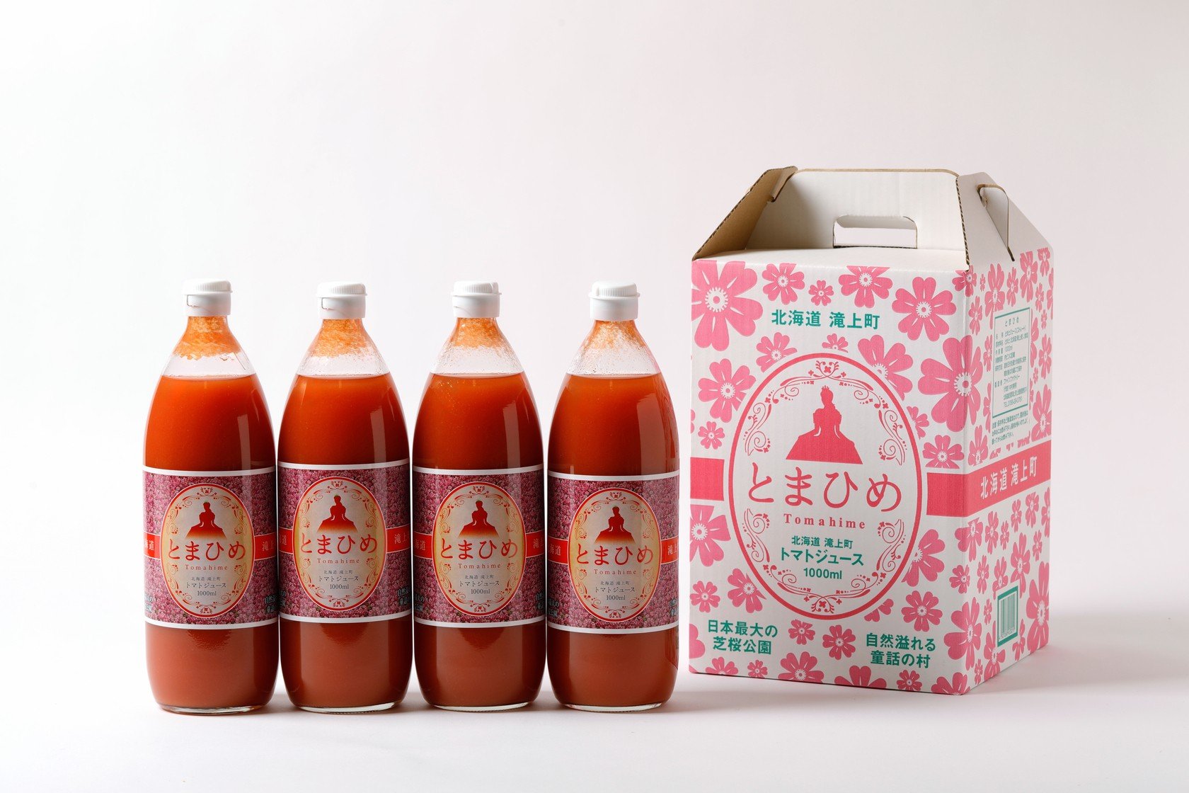 
                  とまひめ（トマトジュース）4本入り　年6回定期配送（偶数月）
                