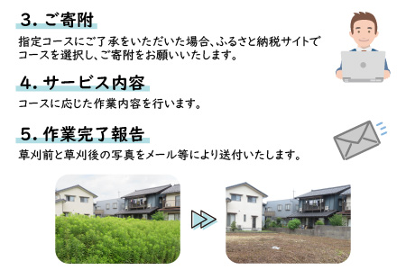 永平寺町 空地草刈代行サービス C [D-029007]
