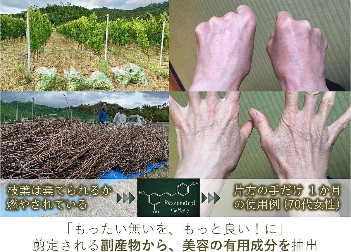 美容乳液 100ml オーガニック認証 エイジングケア 高濃度 レスベラトロール 天然由来100％ 無添加 敏感肌 目元 シワ 紫外線ケア 肌キメ シェアコスメ メンズ にも 約4か月分 