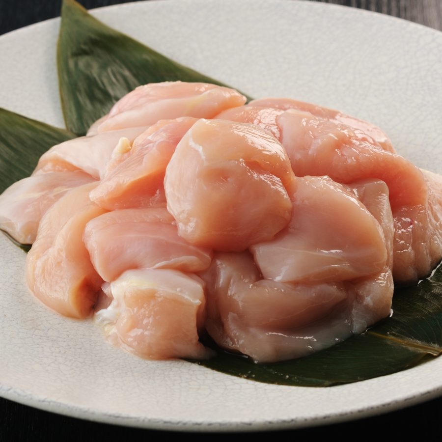 〈丹波山本〉地鶏丹波黒どりむね肉カット240ｇ×4