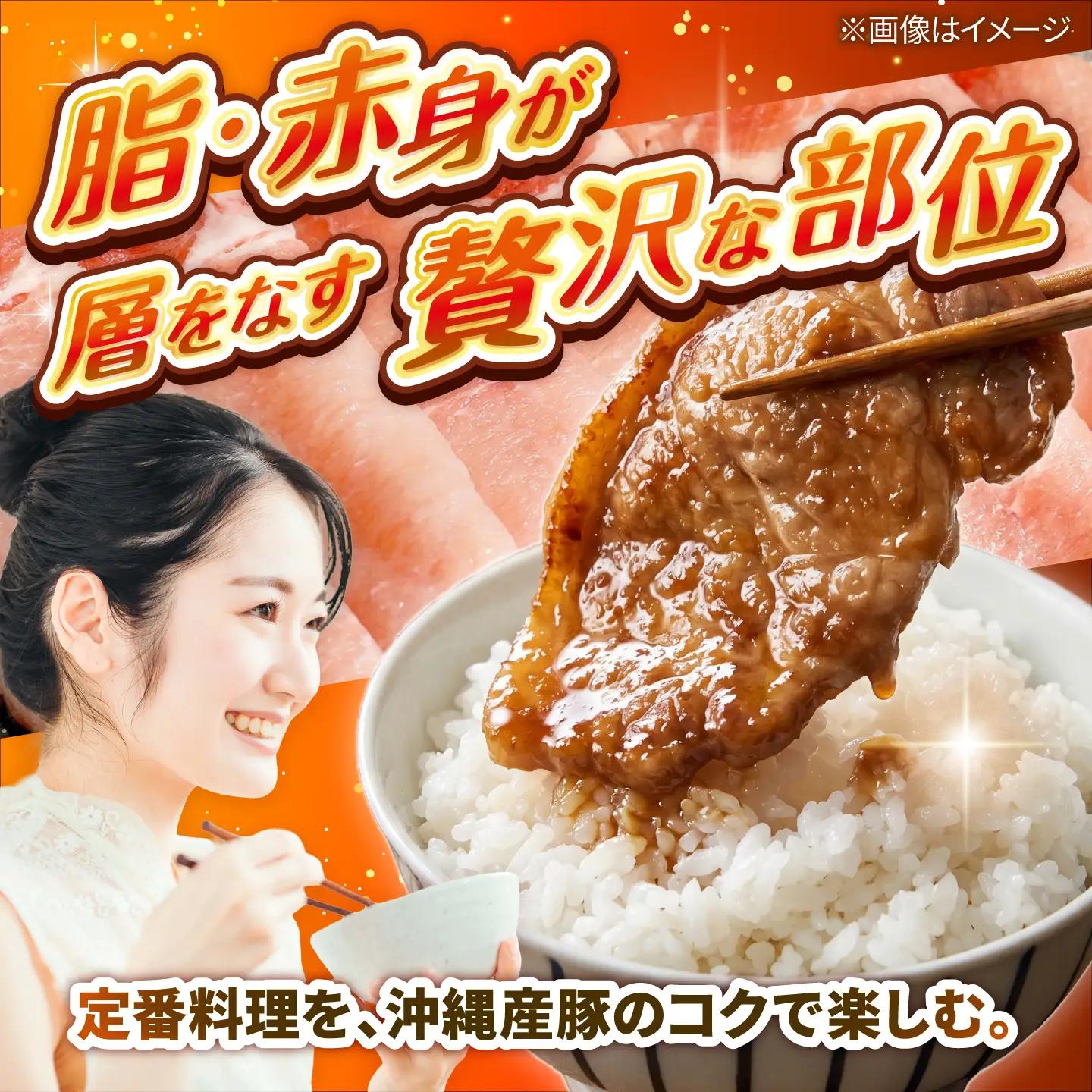 沖縄県産豚肉 バラスライス 900g BCEQ002 豚バラ