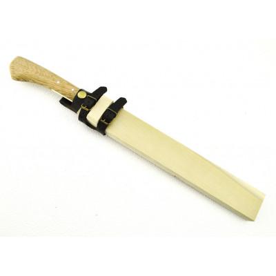 ふるさと納税 南国市 【晶之作】土佐鍛 狩猟刀『猪鹿刀』300 土佐オリジナル白鋼 【真鍮丸輪】 |  | 03