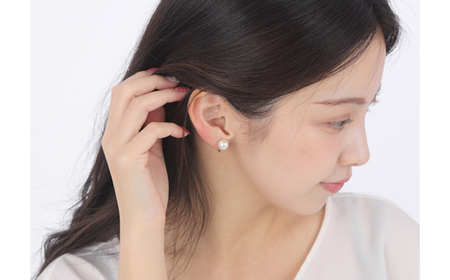 真珠 アクセサリー イヤリング パール 8.5mm ～ 9mm K14 レディース 伊勢志摩 伊勢 志摩 冠婚葬祭 結婚式 入学式 卒業式 成人式 慶事 ジュエリー アコヤ真珠 花珠 大粒 / 老舗の