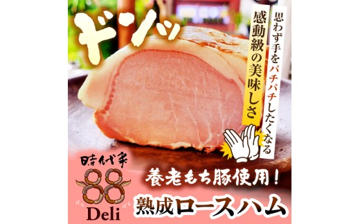 いちはら88熟成ロースハム 【約500g×6個入】