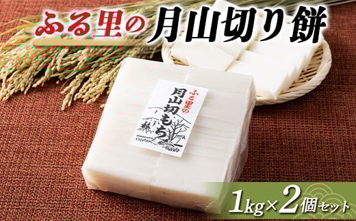 FYN6-005 ≪先行予約≫冬季限定 角餅 ふる里の月山切り餅 1kg 2個セット 山形県産水稲もち米使用 2025年12月中旬から順次発送 柔らかい やわらかい 滑らか なめらか 白餅 お餅 餅 もち モチ 米 国産 山形県産 冬季 冬 年末 年始 正月 期間限定 山形県 西川町 月山