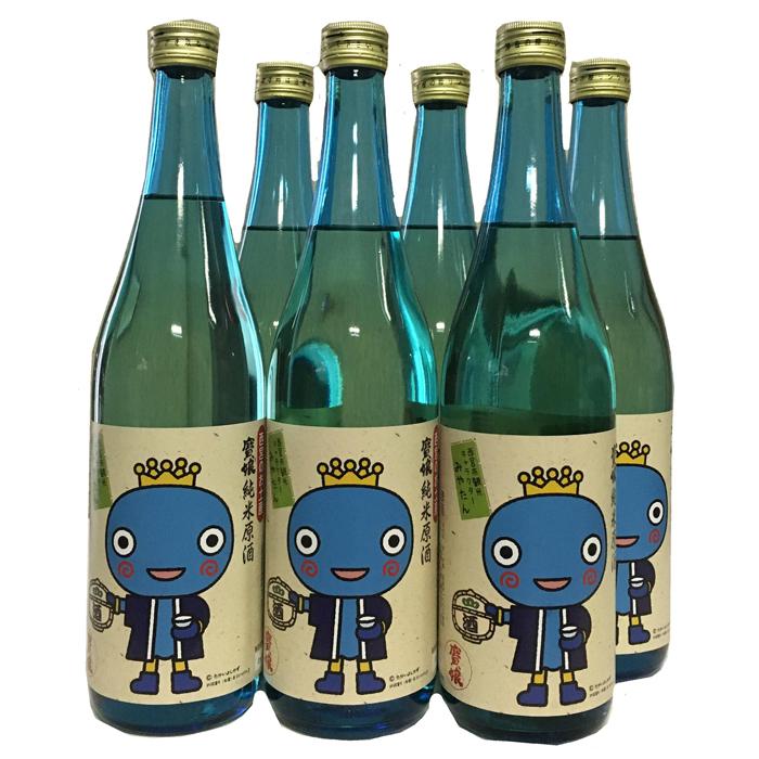【ふるさと納税】西宮市観光マスコットキャラクター『みやたん純米原酒』　6本セット | 西宮 ご当地キャラ みやたん 純米原酒 セット 人気 おすすめ 日本酒 お酒 ギフト コレクション お取り寄せ 通販 送料無料 ふるさと納税
