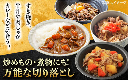 【12回定期便】 牧場直営店の黒毛和牛 切り落とし 800g（400g×2パック）【川崎畜産】[IAX042]