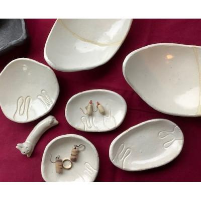 ふるさと納税 越生町 オリジナル豆皿　6点セット |  | 03