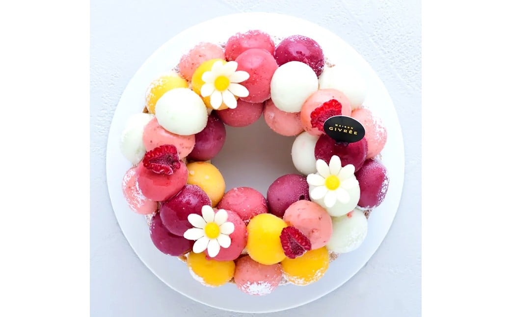 
            フルール ド フリュイ 6号 MAISON GIVRÉE ／ アイスケーキ ケーキ スイーツ おやつ デザート 菓子 おかし 贈り物 プレゼント ギフト お祝い 誕生日
          