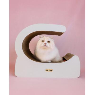 ふるさと納税 常滑市 猫の爪とぎ　ステージベッド【白】 |  | 03